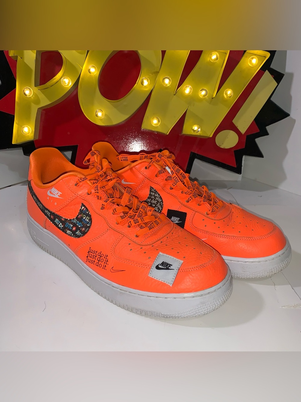 Nike Air Force 1 Low 'Just Do It' Mens Size 13 Used No Box Great Condition